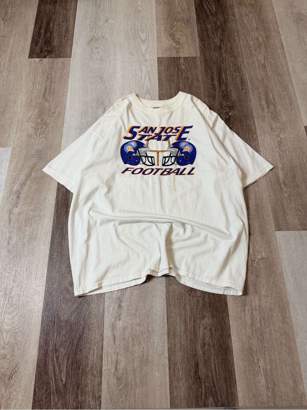 Vintage 90s San Jose State Football Graphic Tee